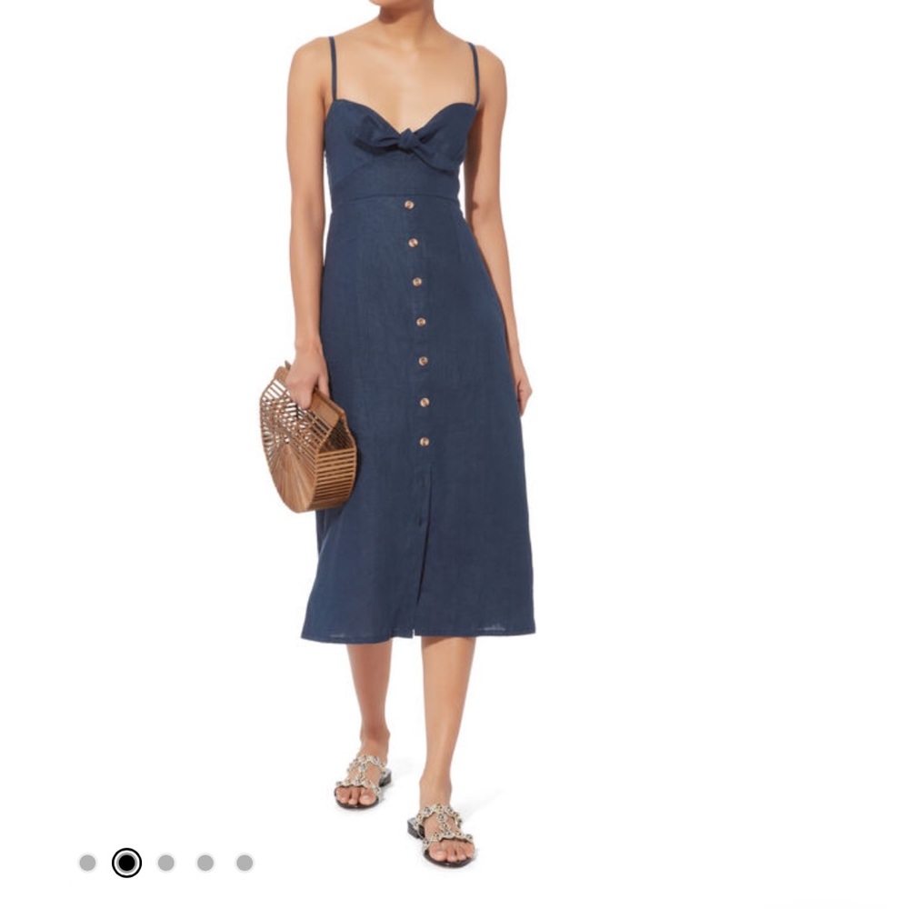 Faithfull the brand Charlotte dress XS